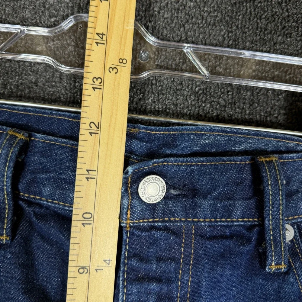 Levis 502 Taper Fit Mens Jeans Blue Medium Wash Denim W36 L30 85408-0003